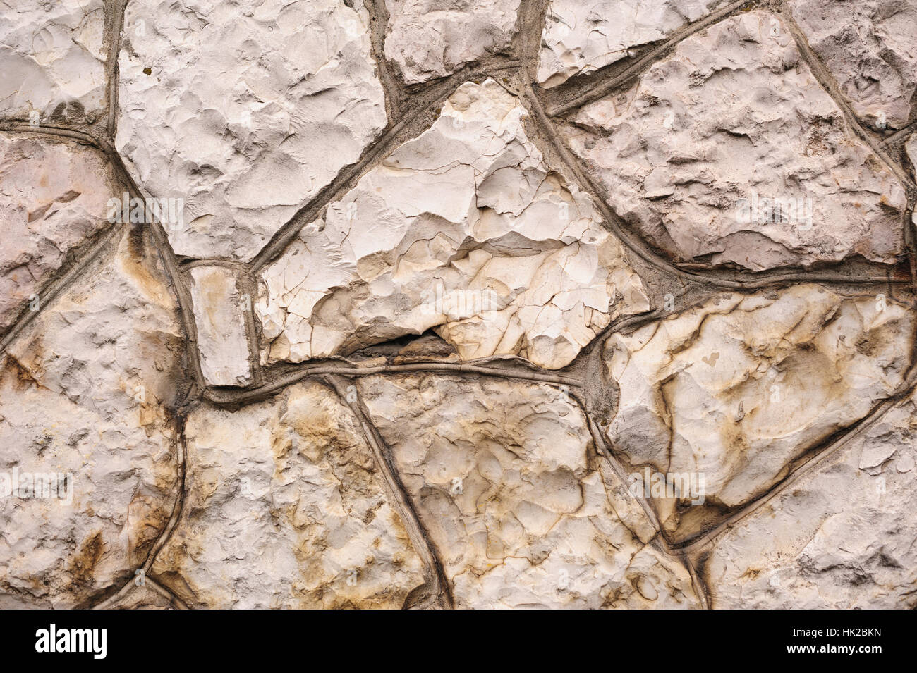 La texture du mur de pierre naturelle pour le fond Banque D'Images