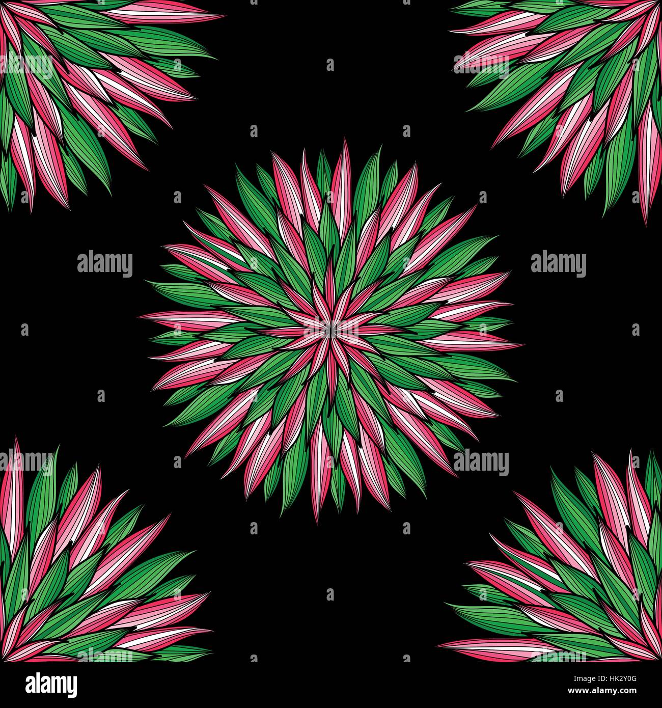 Mandala. Rond coloré ornement. Page à colorier. Vector illustration modèle transparent Illustration de Vecteur