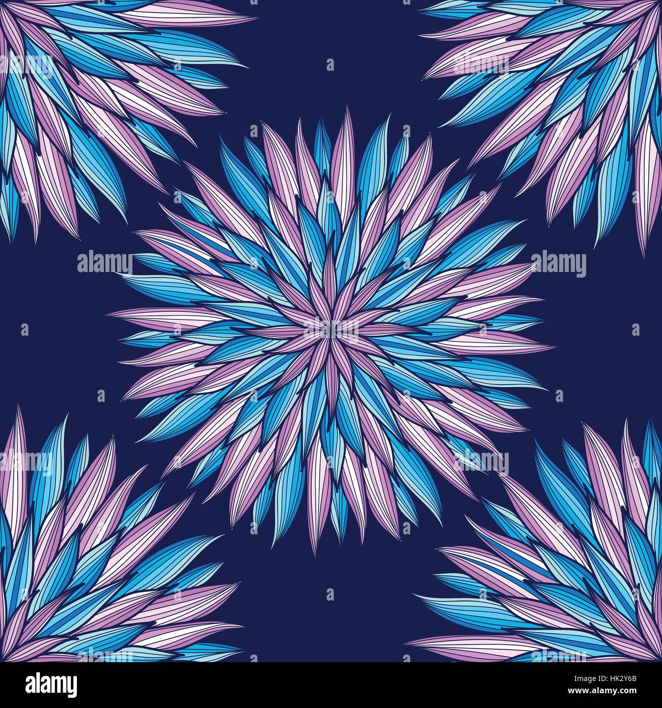 Mandala. Rond coloré ornement. Page à colorier. Vector illustration modèle transparent Illustration de Vecteur