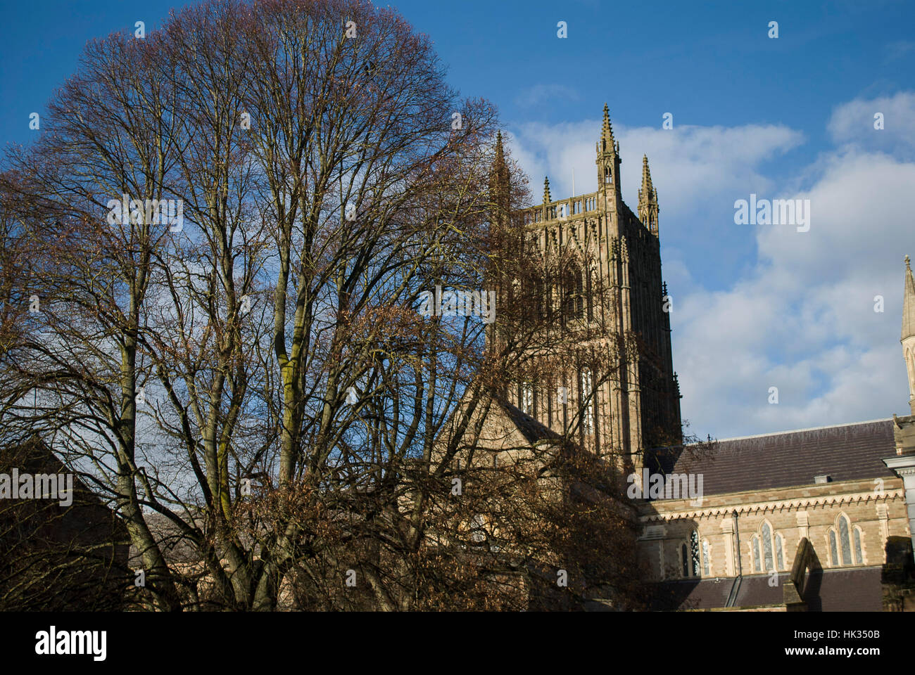 Worcester, Royaume-Uni Banque D'Images