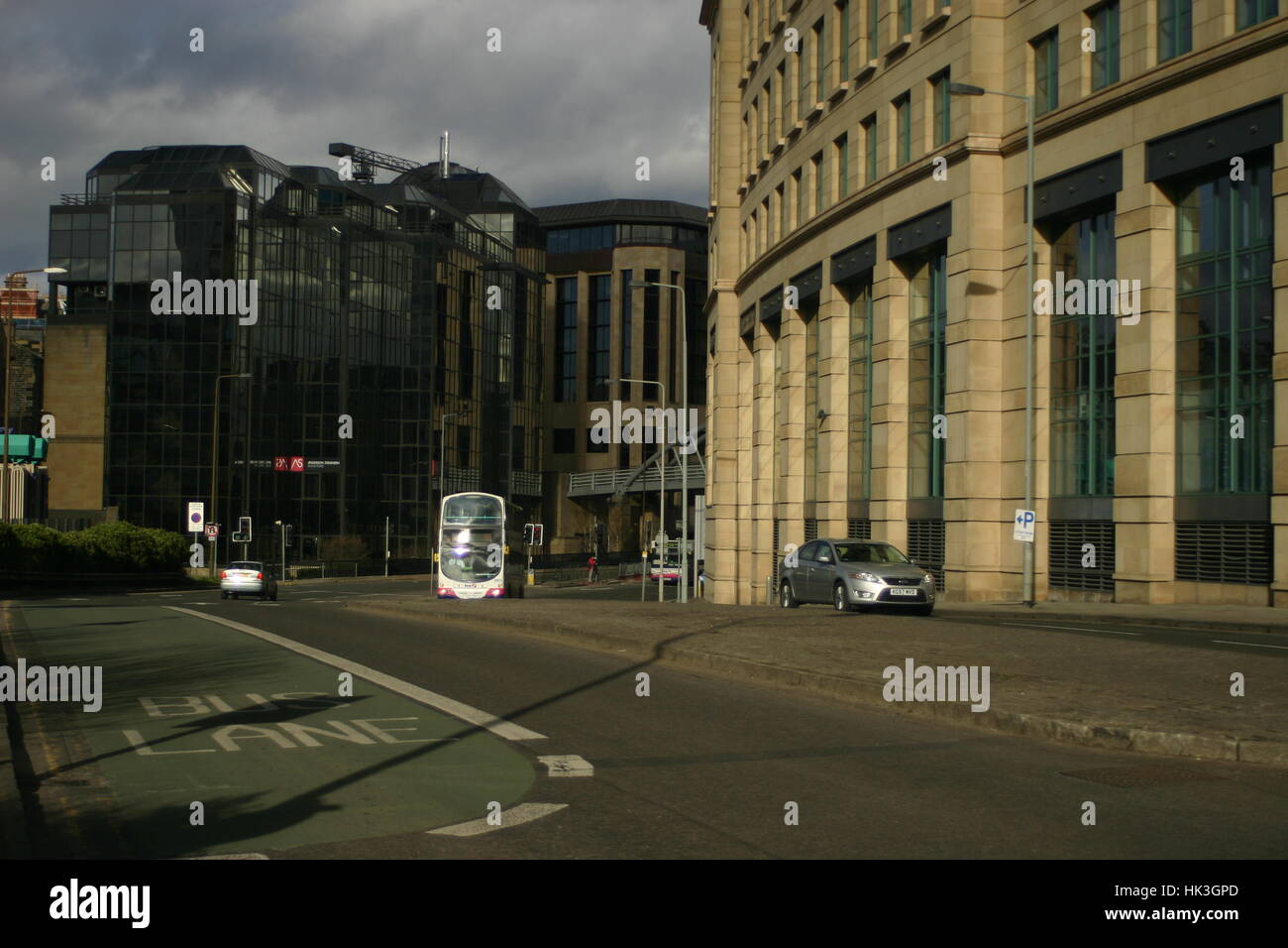Street à Édimbourg Banque D'Images