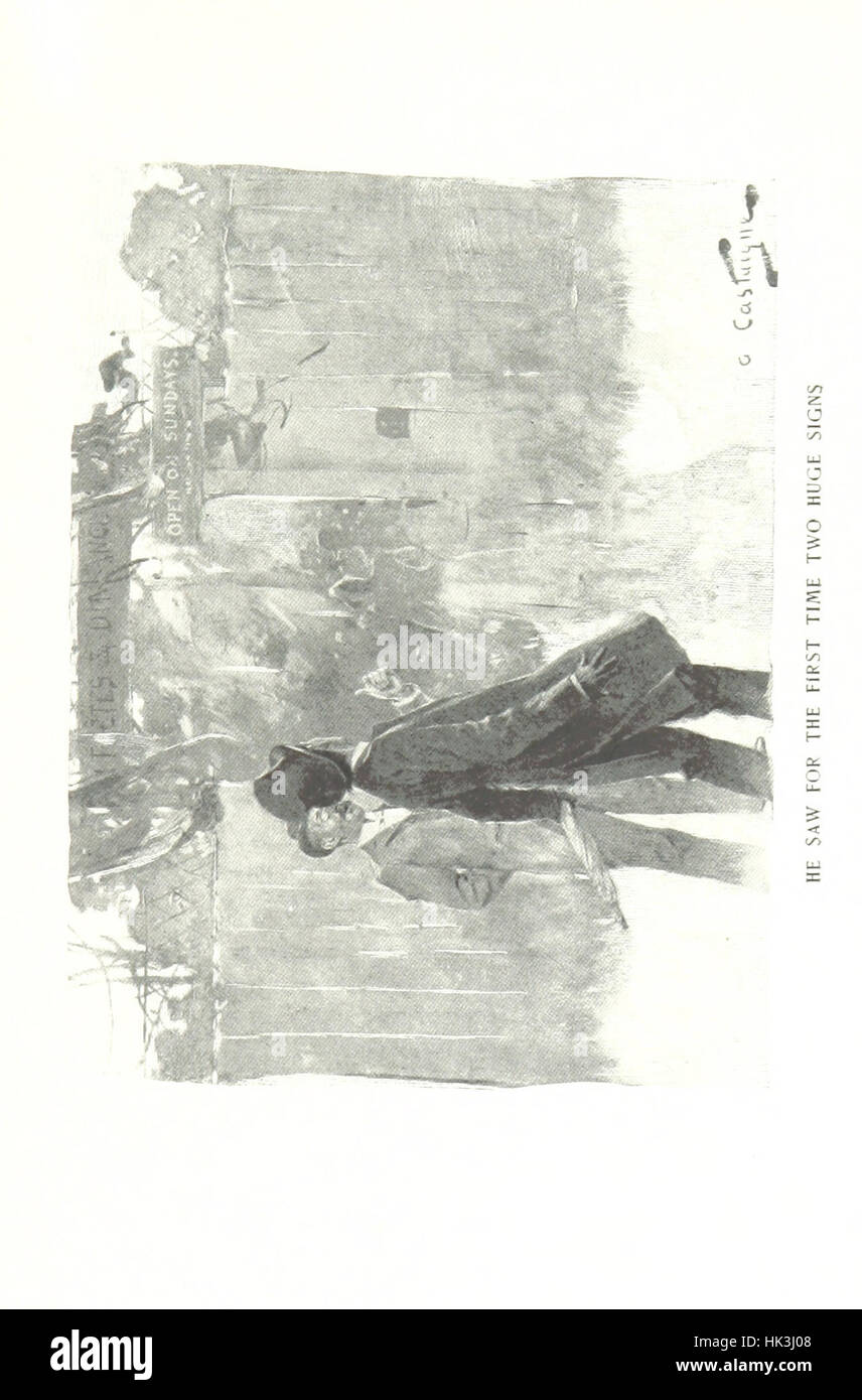 Image tirée de « Love in Old Clothes » présentant des illustrations accompagnant des histoires de la collection, avec des récits romantiques et éventuellement humoristiques. Banque D'Images