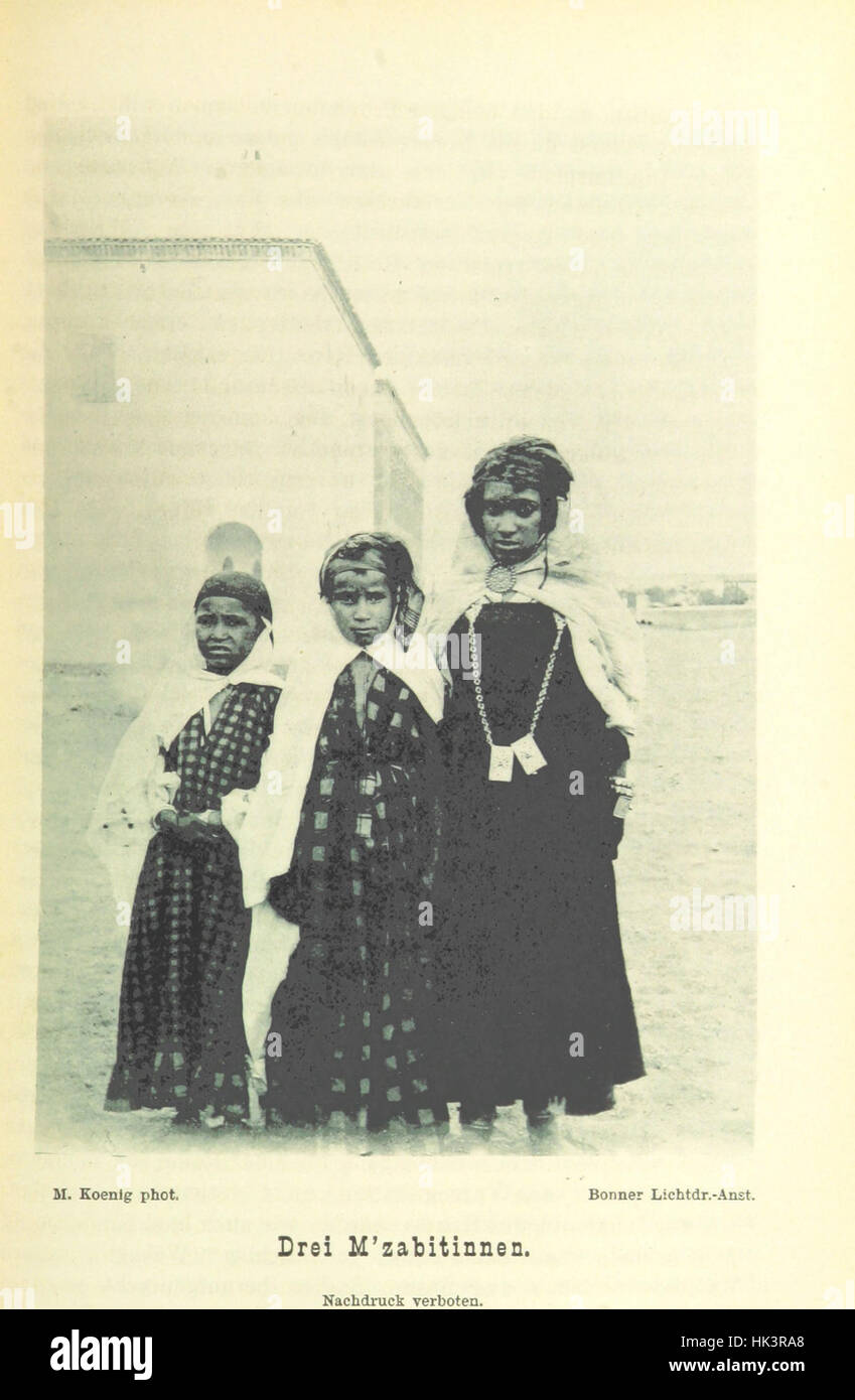 Image tirée de la page 167 de 'Reisen und Forschungen in Algérien', un carnet de voyage documentant les explorations et les recherches en Algérie, avec des planches détaillées et des illustrations des paysages et des cultures du pays. Banque D'Images