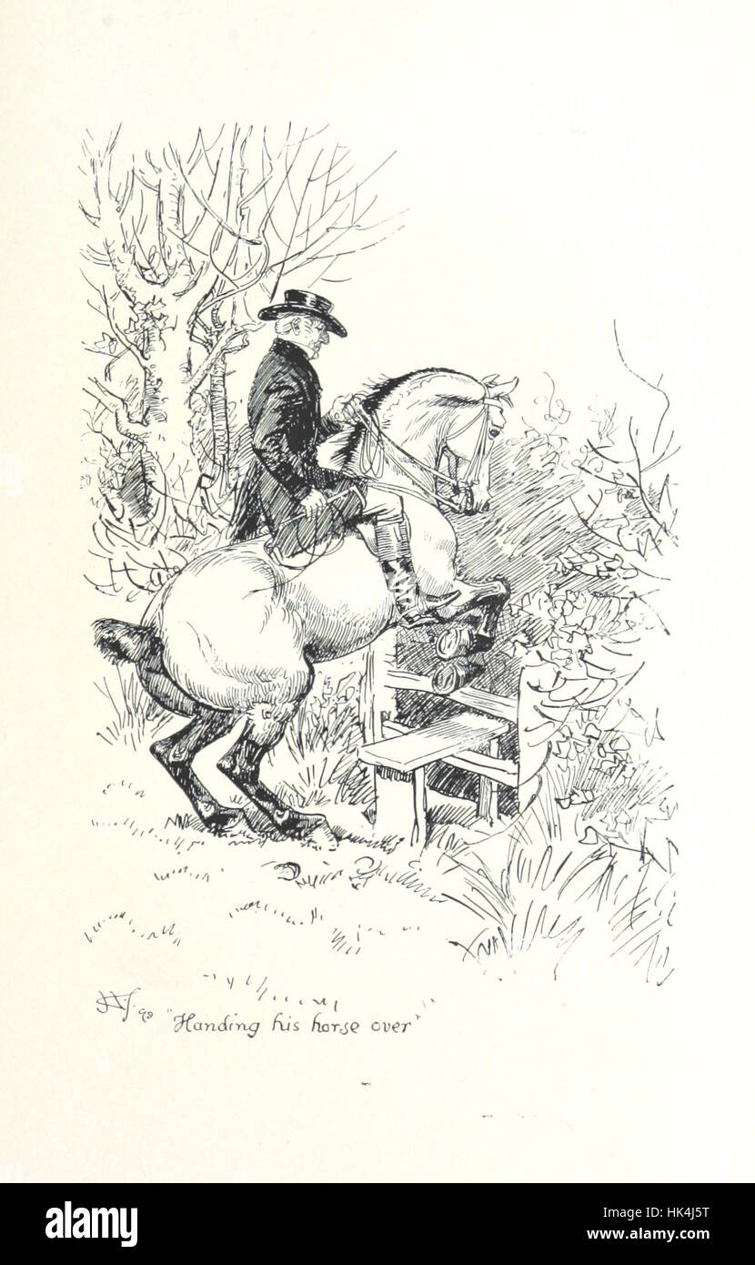 Image prise à partir de la page 123 de "l'Œuvre de G. J. Whyte-Melville. Sous la direction de Sir H. Maxwell. [Avec des illustrations de J. B. Partridge, Hugh Thomson, et d'autres.]' image prise à partir de la page 123 de "Th Banque D'Images