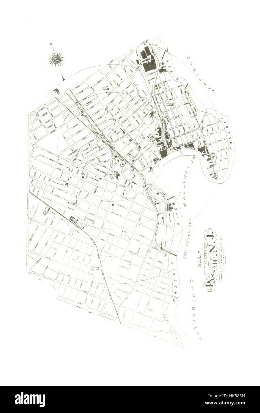 Image prise à partir de la page 14 de "l'actualité" Histoire de Passaic. À partir de la première colonisation à aujourd'hui. Embrassant une histoire descriptive de son ... institutions avec des notes biographiques. Abondamment illustré. Compilé et édité par W. J. Pape avec t Image prise à partir de la page 14 de "l'actualité Banque D'Images