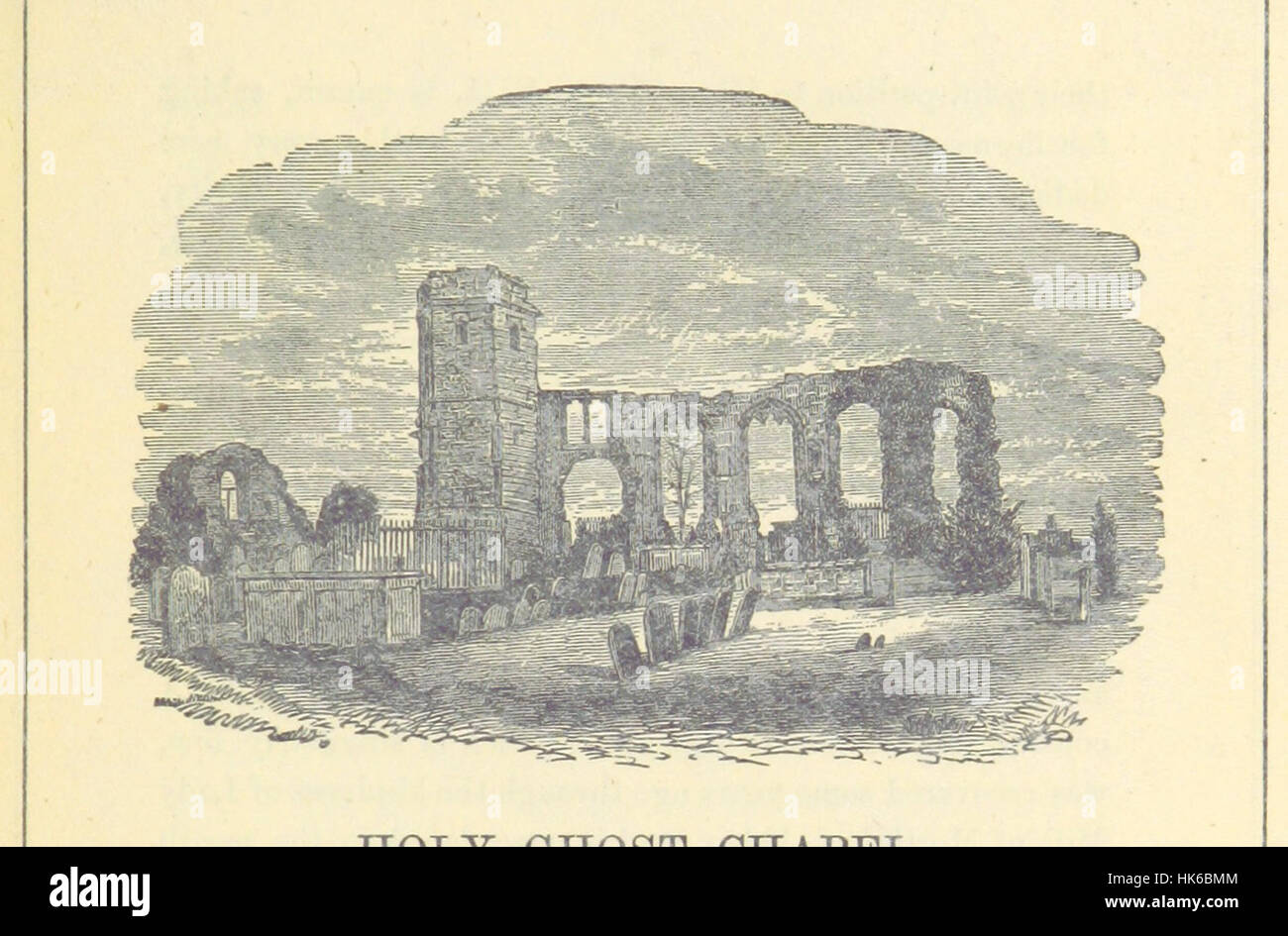 Un bref compte-rendu de Basingstoke, fondant, et le quartier. Édité par J. E. M Image prise à partir de la page 25 d'un "Shor Banque D'Images