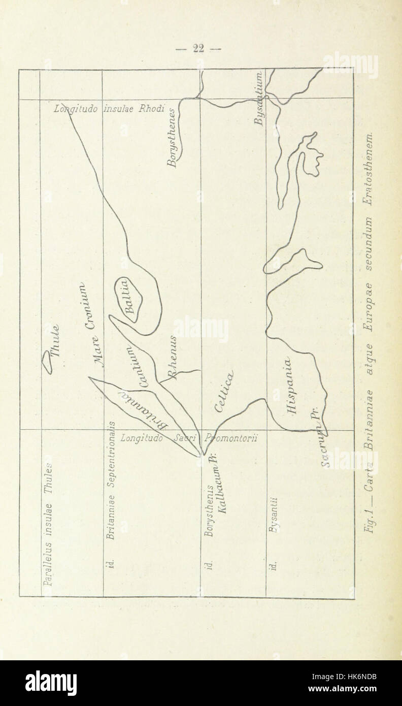 Eratosthenes Maps Banque De Photographies Et Dimages à Haute Résolution Alamy