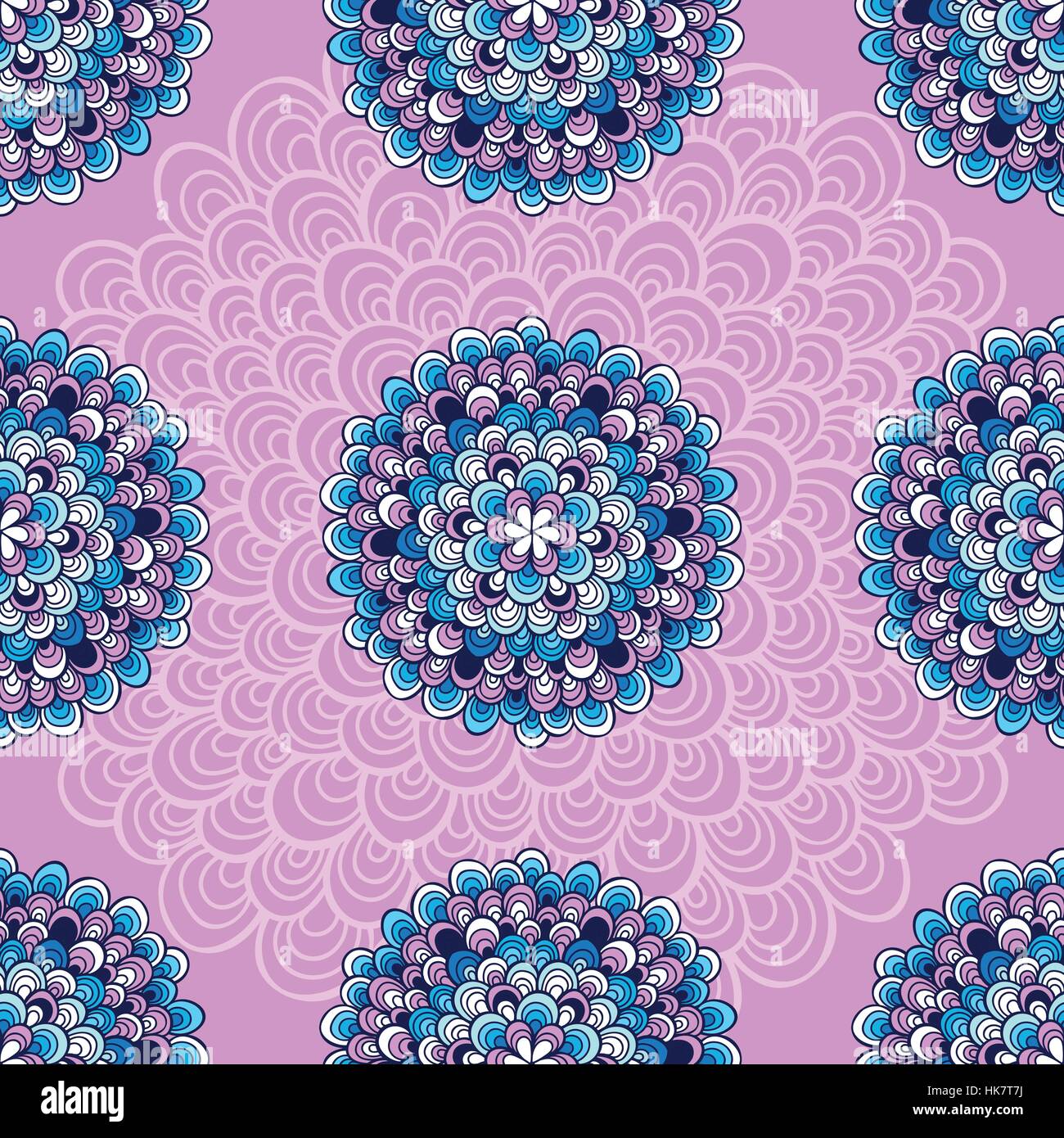 Mandala. Rond coloré ornement. Page à colorier. Vector illustration modèle transparent Illustration de Vecteur