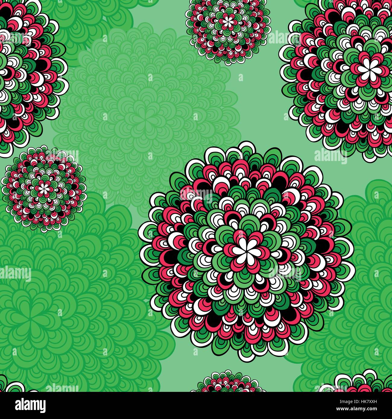 Mandala. Rond coloré ornement. Page à colorier. Vector illustration modèle transparent Illustration de Vecteur