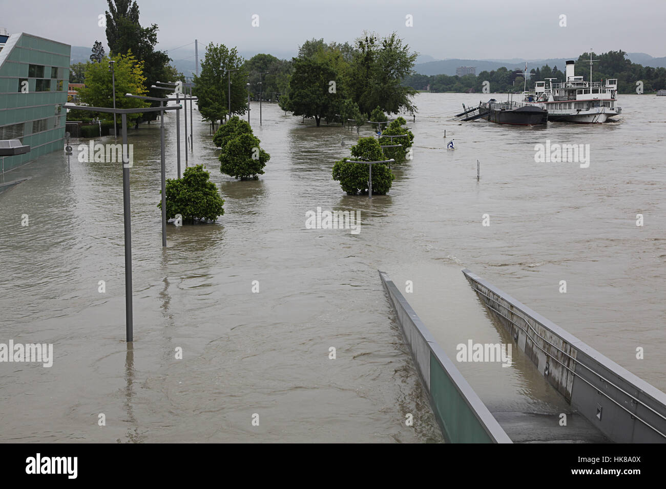 L'Orage, inondation, nature, pluie, pluie, de l'environnement, de l'environnement, d'un acte de Banque D'Images