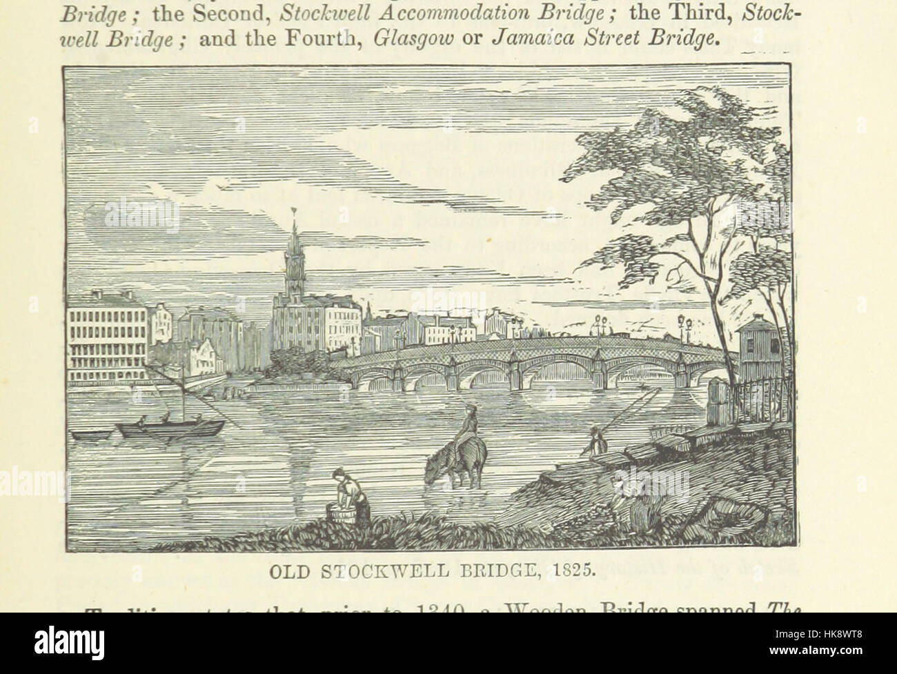 Glasghu faciès : une vue de la ville de Glasgow ... Édité par J. F. S. Gordon Image prise à partir de la page 585 de "Glasghu F Banque D'Images