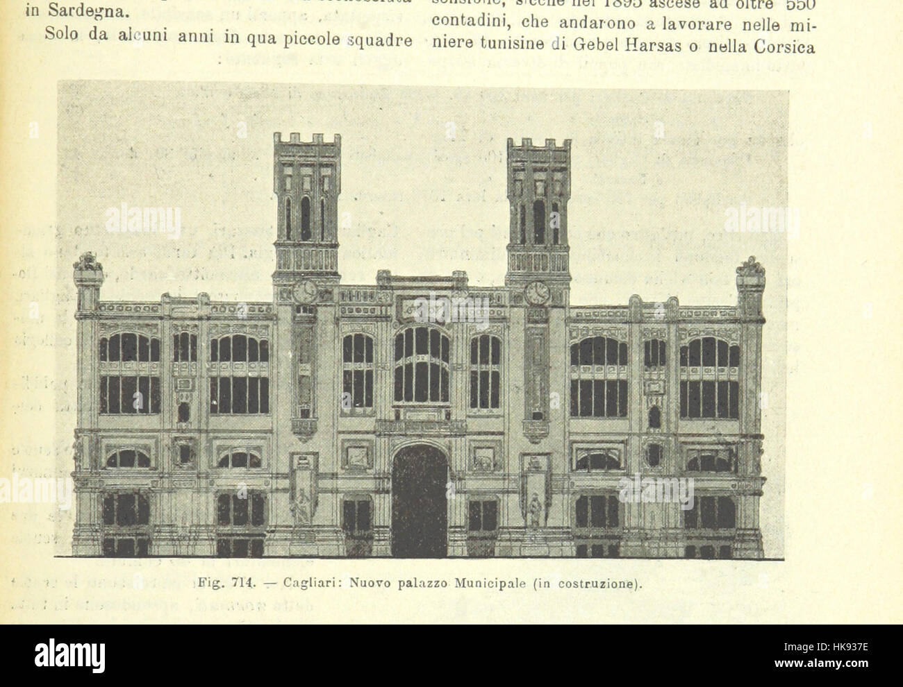Une image de 'la Terra', un traité géographique populaire de G. Marinelli et des scientifiques italiens, avec des cartes et des illustrations des continents et des caractéristiques physiques du monde. Banque D'Images
