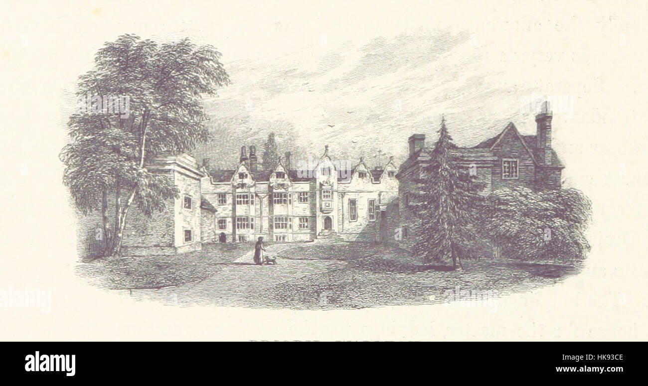 Image de la page 66 de 'Graphic illustrations of Warwickshire', présentant des illustrations détaillées des monuments, des villes et de la campagne du Warwickshire, offrant un aperçu visuel de l'histoire et du paysage de la région. Banque D'Images