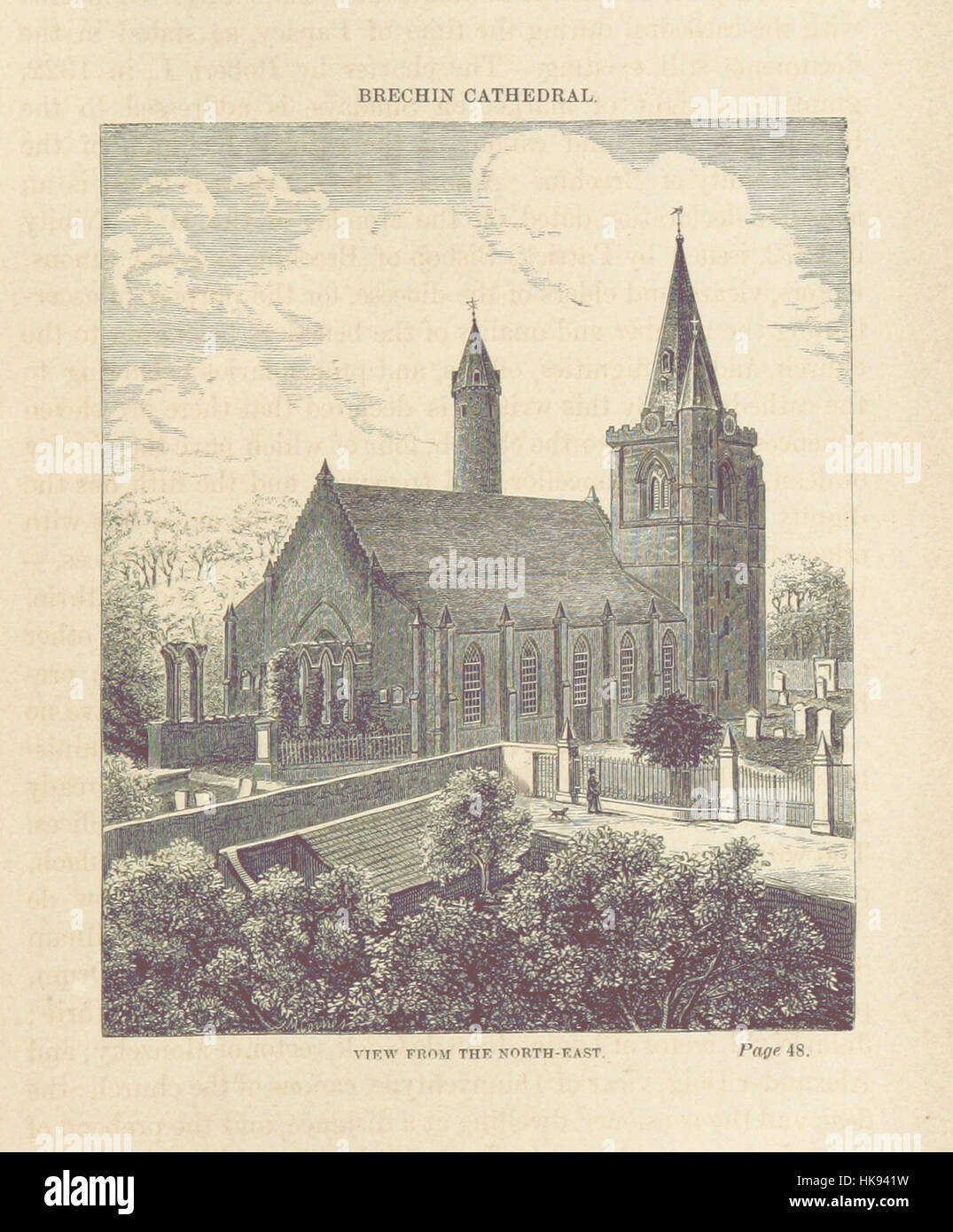 Image prise à partir de la page 67 de "l'histoire de Brechin pour 1864 ... Deuxième édition' image prise à partir de la page 67 de "l'Histor Banque D'Images