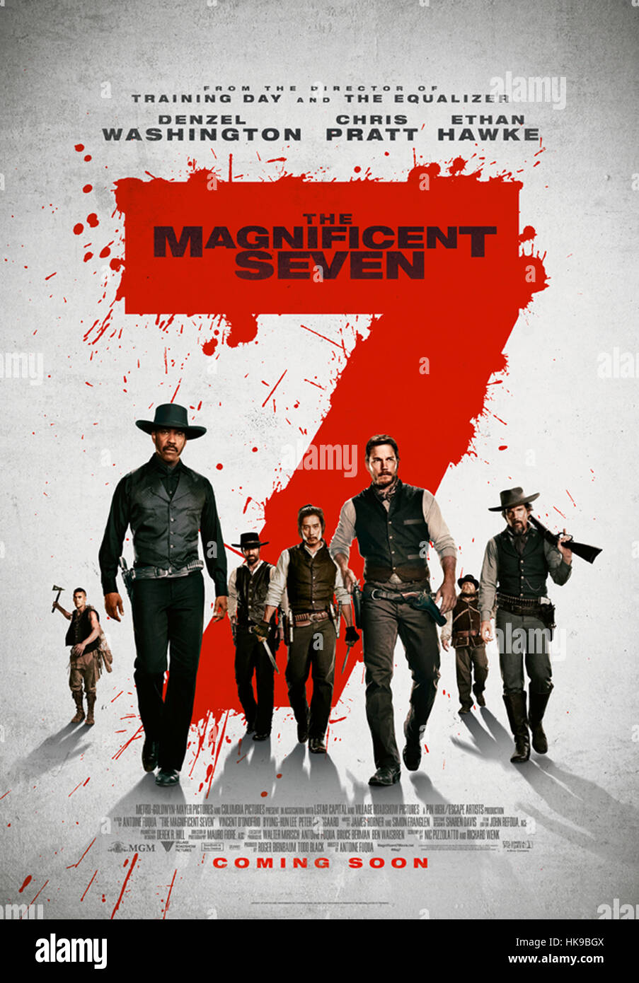 THE Magnificent Seven (2016) Antoine Fuqua (DIR) Columbia Pictures/COLLECTION MOVIESTORE LTD Banque D'Images