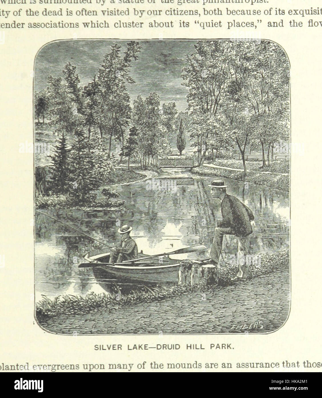 Image tirée de 'la ville monumentale (Baltimore)', présentant l'histoire et les ressources de Baltimore. L'œuvre offre un aperçu du passé et du présent de la ville, en mettant l'accent sur son importance culturelle et industrielle. Banque D'Images