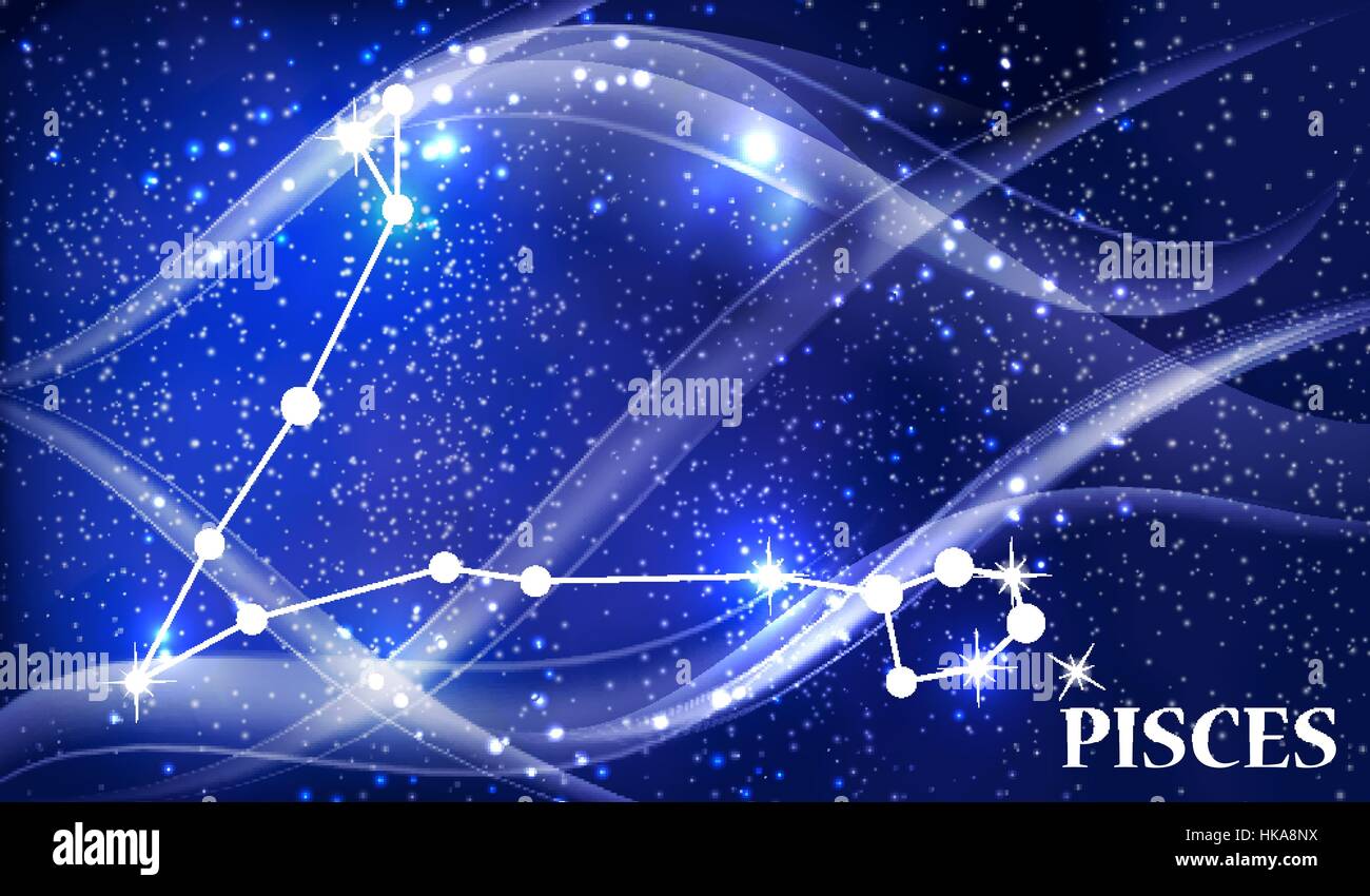 Symbole poissons signe astro Banque d'images vectorielles - Alamy