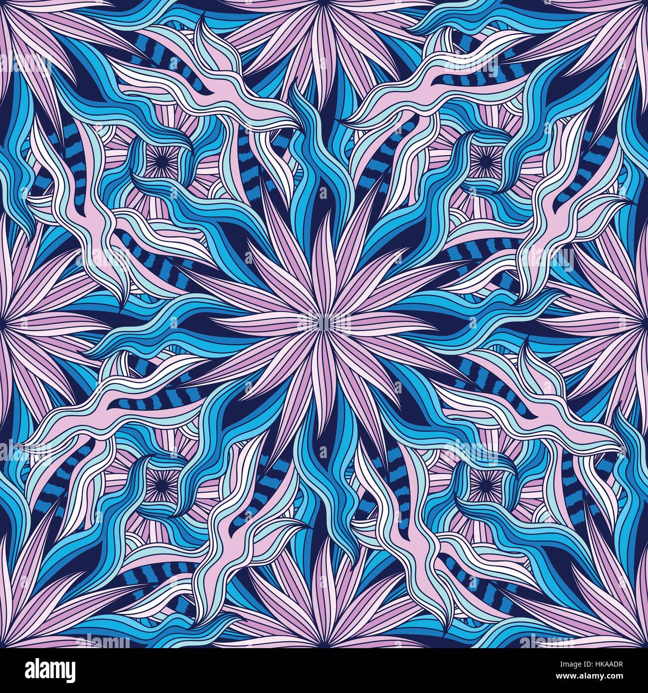 Mandala. Rond coloré ornement. Page à colorier. Vector illustration modèle transparent Illustration de Vecteur