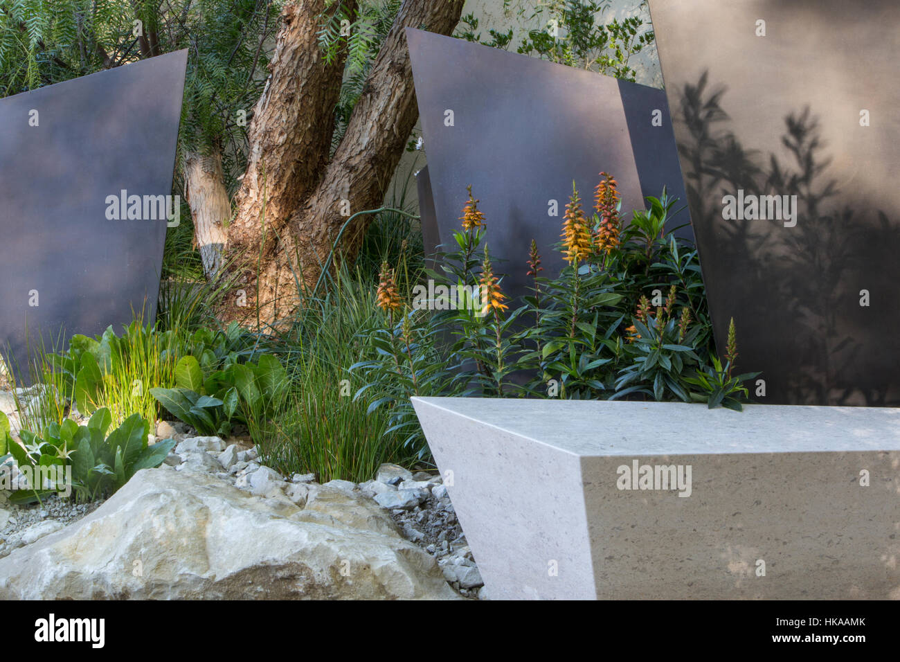 Le Telegraph Garden, Chelsea Flower Show 2016 London UK - Designer : Andy Sturgeon Banque D'Images