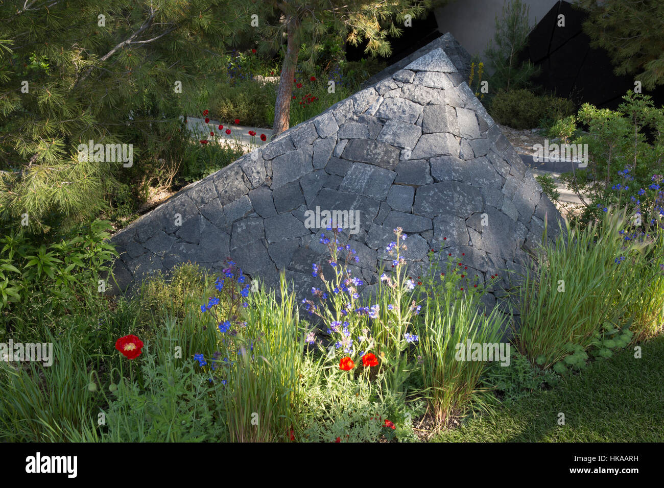 La Banque Royale du Canada Jardin, Chelsea Flower Show 2016, London, UK Designer : Hugo bugg Banque D'Images