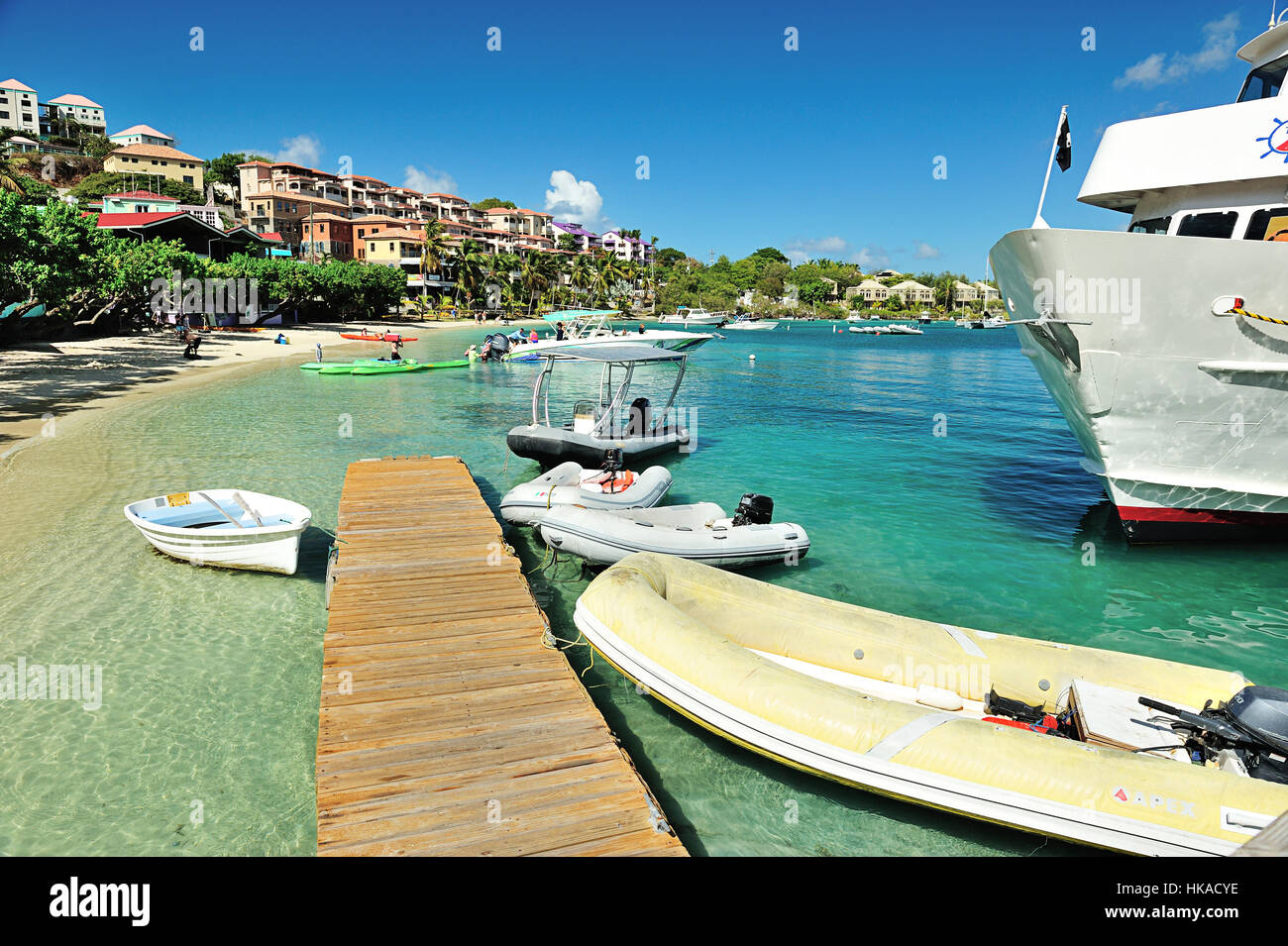 Hôtels à belle île St Joan Banque D'Images