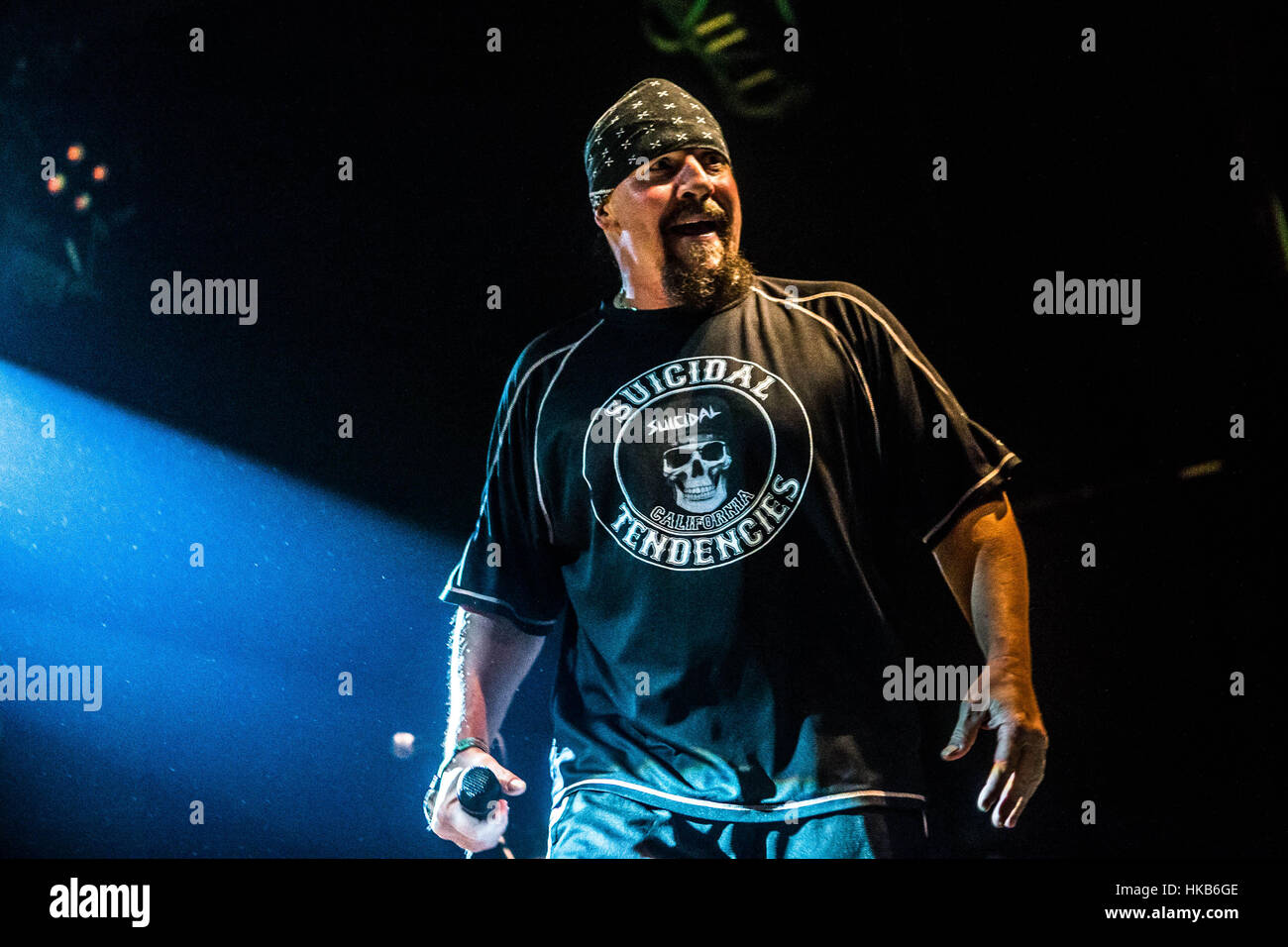 Trezzo sull'Adda, Italie. 26 janvier, 2017. Crossover trash de tendances suicidaires effectue Live Live Club en Trezzo sull'Adda, Italie, pour la persistance Tour 2017 : Crédit Mairo Cinquetti/Alamy Live News Banque D'Images