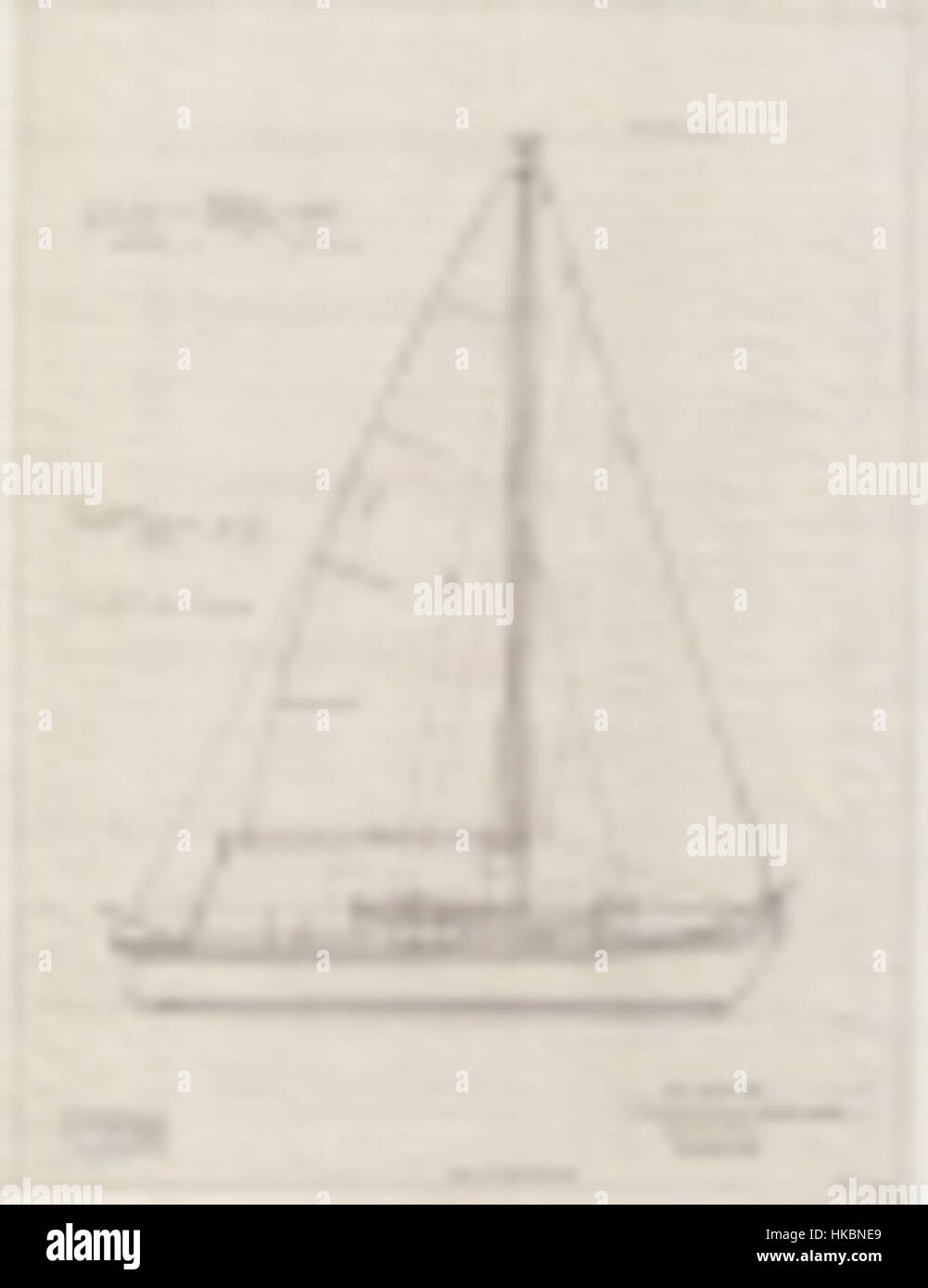 Ce dessin de 1996 d'un missile, intitulé *Ritning av Misil*, représente une illustration technique de la conception d'un missile. Le dessin présente des schémas détaillés de l'architecture et de l'ingénierie des missiles. Banque D'Images