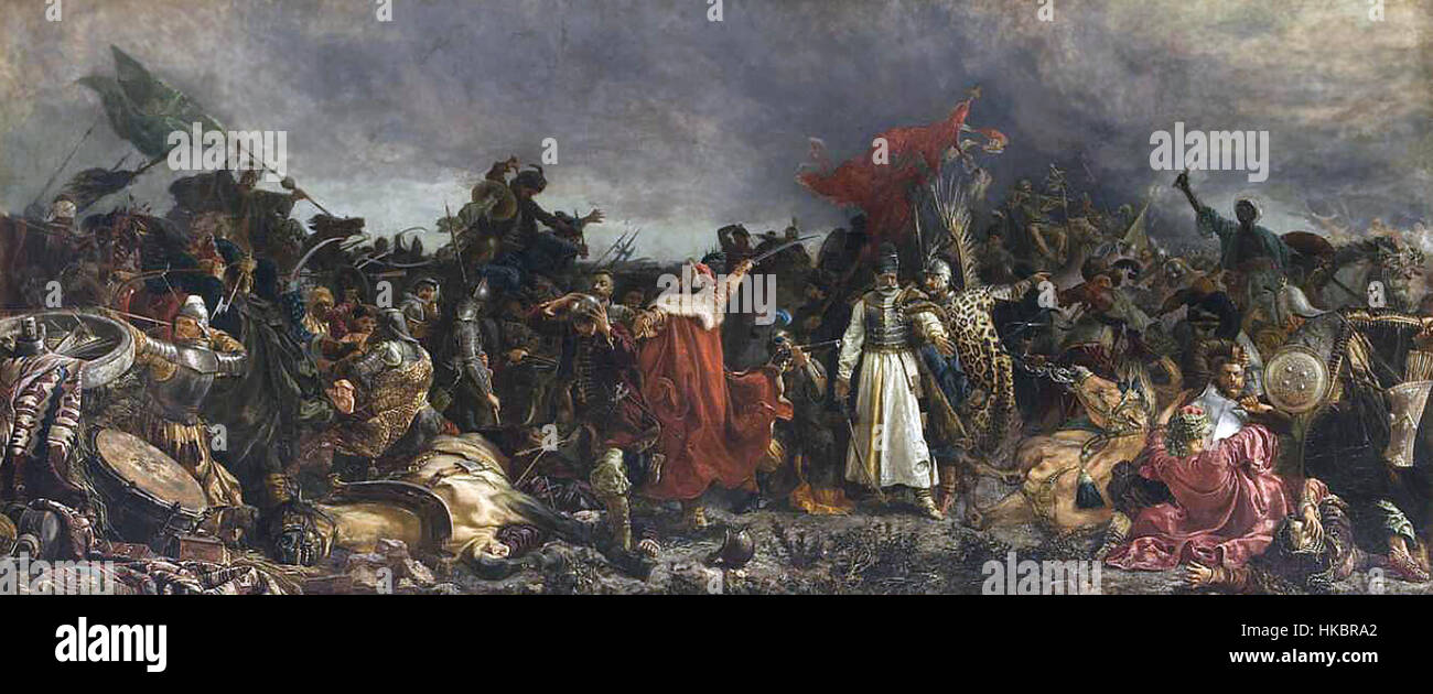 La bataille de Cecora, livrée en 1620, est un conflit militaire important entre l'Empire ottoman et le Commonwealth polono-lituanien. La bataille a eu lieu près de la rivière Cecora, avec des résultats stratégiques qui ont eu un impact sur l'équilibre politique et militaire de la région à cette époque. Banque D'Images