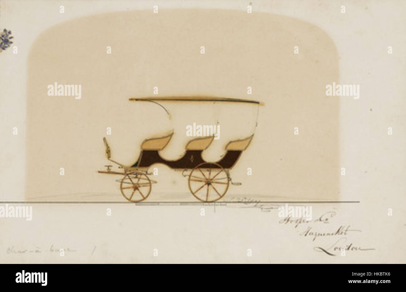 Charabanc, 1850 1900 Banque D'Images