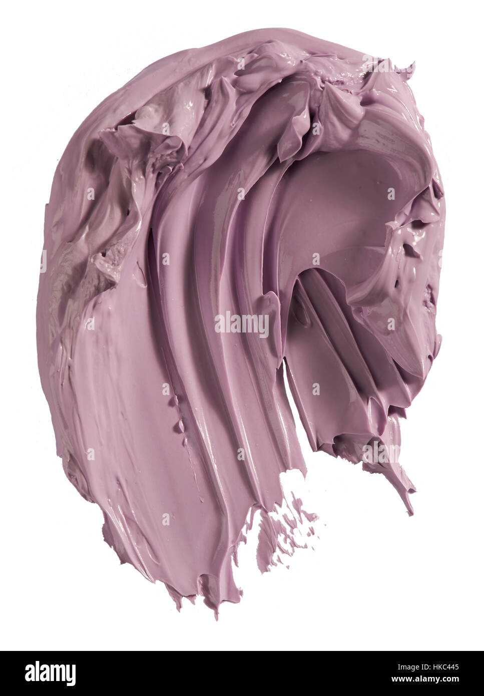 Découper une image de beauté d'un échantillon de rose masque de visage. Banque D'Images