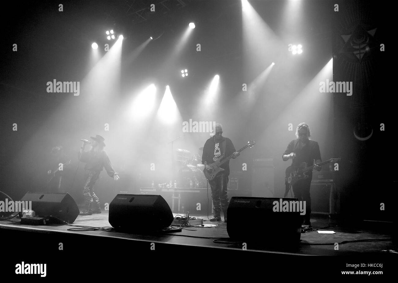 Fields of the Nephilim au Forum, Londres, 20 juin 2016 Banque D'Images