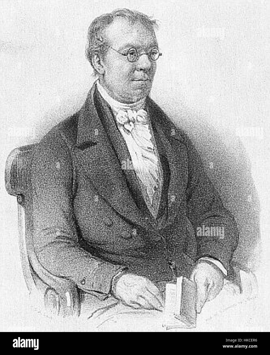 Johann Wilhelm Wilms (1772-1847) est un compositeur et pianiste germano-néerlandais connu pour ses symphonies et ses compositions patriotiques. Ses œuvres, y compris l'ancien hymne national néerlandais, reflètent les styles classique tardif et romantique primitif. Banque D'Images