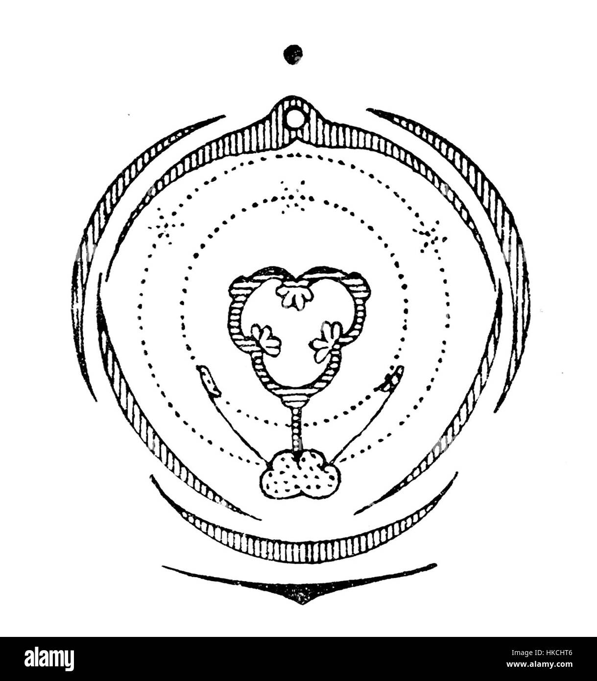 Le diagramme floral Orchis est une illustration botanique qui met en évidence la structure détaillée de l'orchidée, soulignant sa précision scientifique et sa représentation artistique de la vie végétale. Banque D'Images