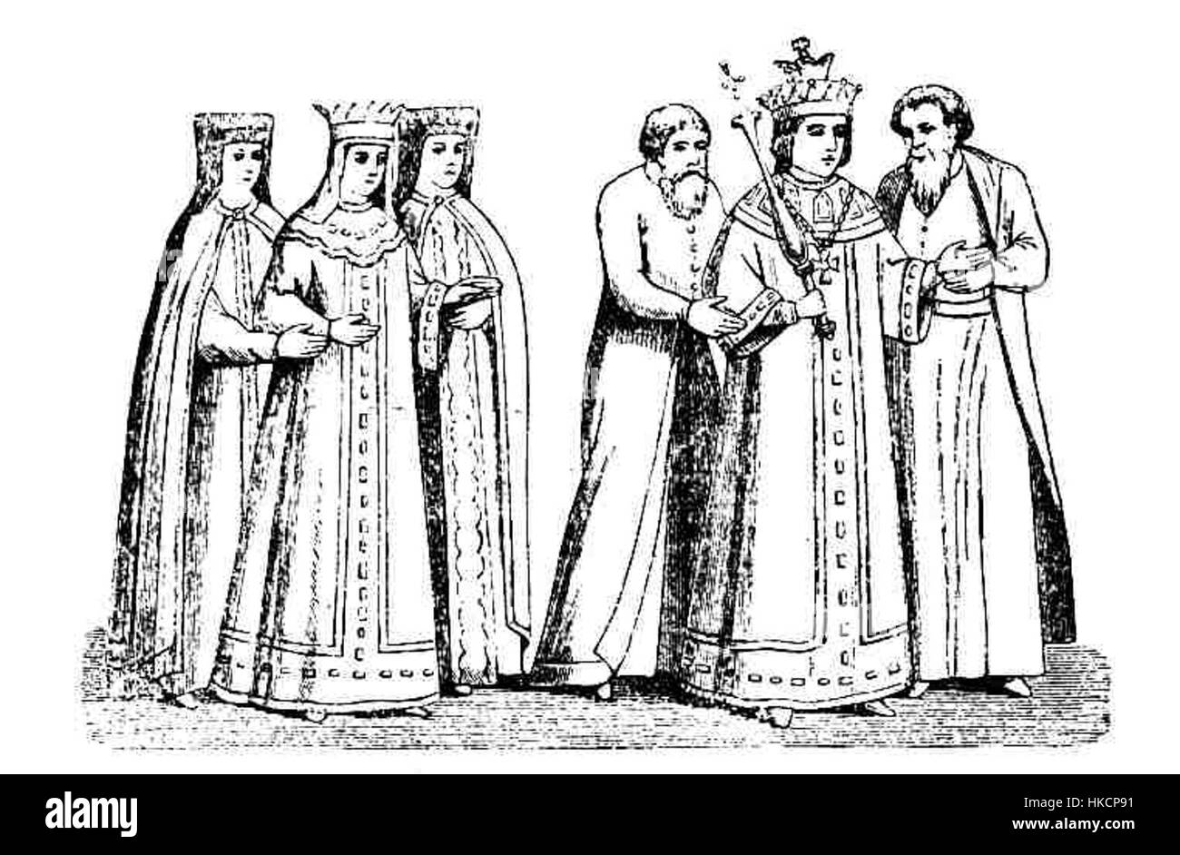 Mariage du tsar Michael4 Banque D'Images