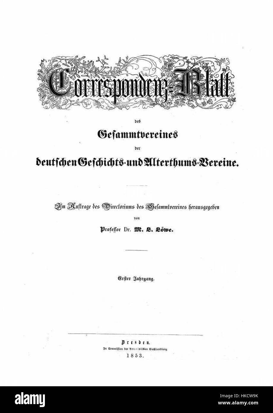 Cette œuvre de 1852 représente le 'Bdlg Nummer Eins' ou 'Building Number One', une structure significative de cette époque. La peinture capture le style architectural et l'importance historique du bâtiment au milieu du XIXe siècle. Banque D'Images