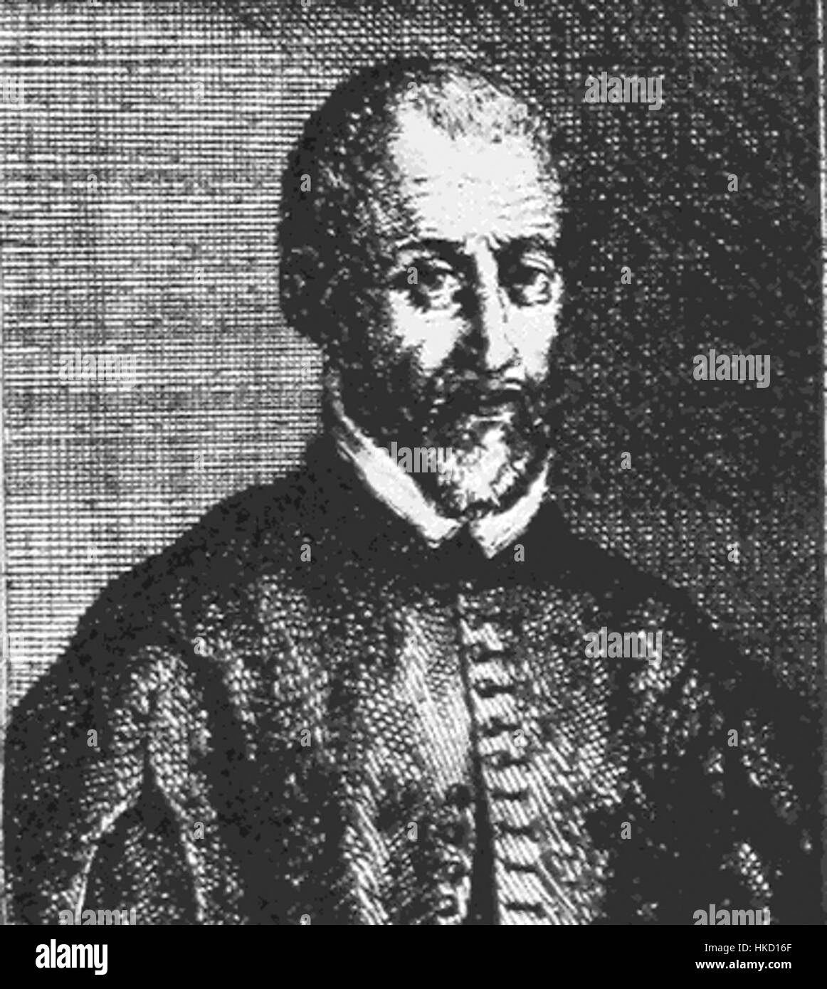 Felice Anerio, compositeur italien de la Renaissance, connu pour ses compositions musicales sacrées, notamment des motets et des messes. Banque D'Images