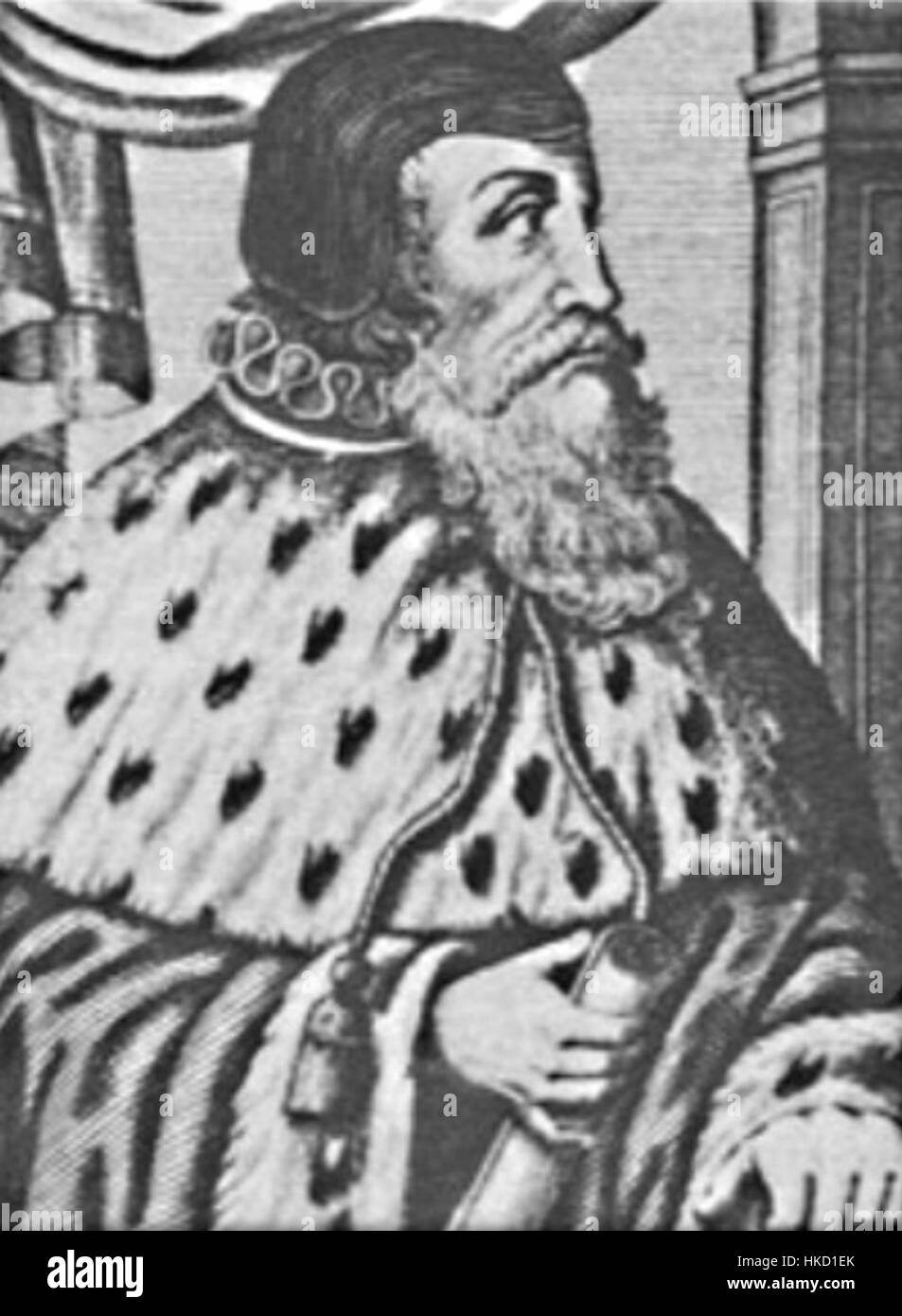 Une peinture représentant Frédéric II, souvent connu sous le nom de Frédéric le Grand, se concentrant sur son rôle dans la bataille de Legnica. L’œuvre met en lumière son leadership militaire au cours de cet événement historique important. Banque D'Images