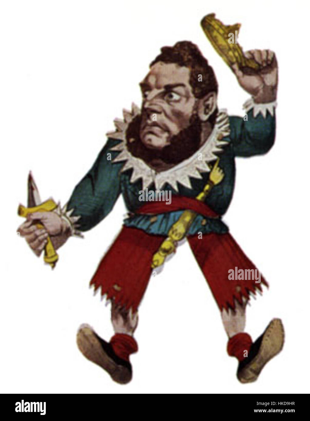 L'œuvre caricaturale de May Zitz présente des représentations exagérées de figures, une caractéristique de son style satirique. La caricature présente un commentaire humoristique et critique sur les questions sociales, avec un accent sur des portraits déformés pour exprimer son point de vue. Banque D'Images