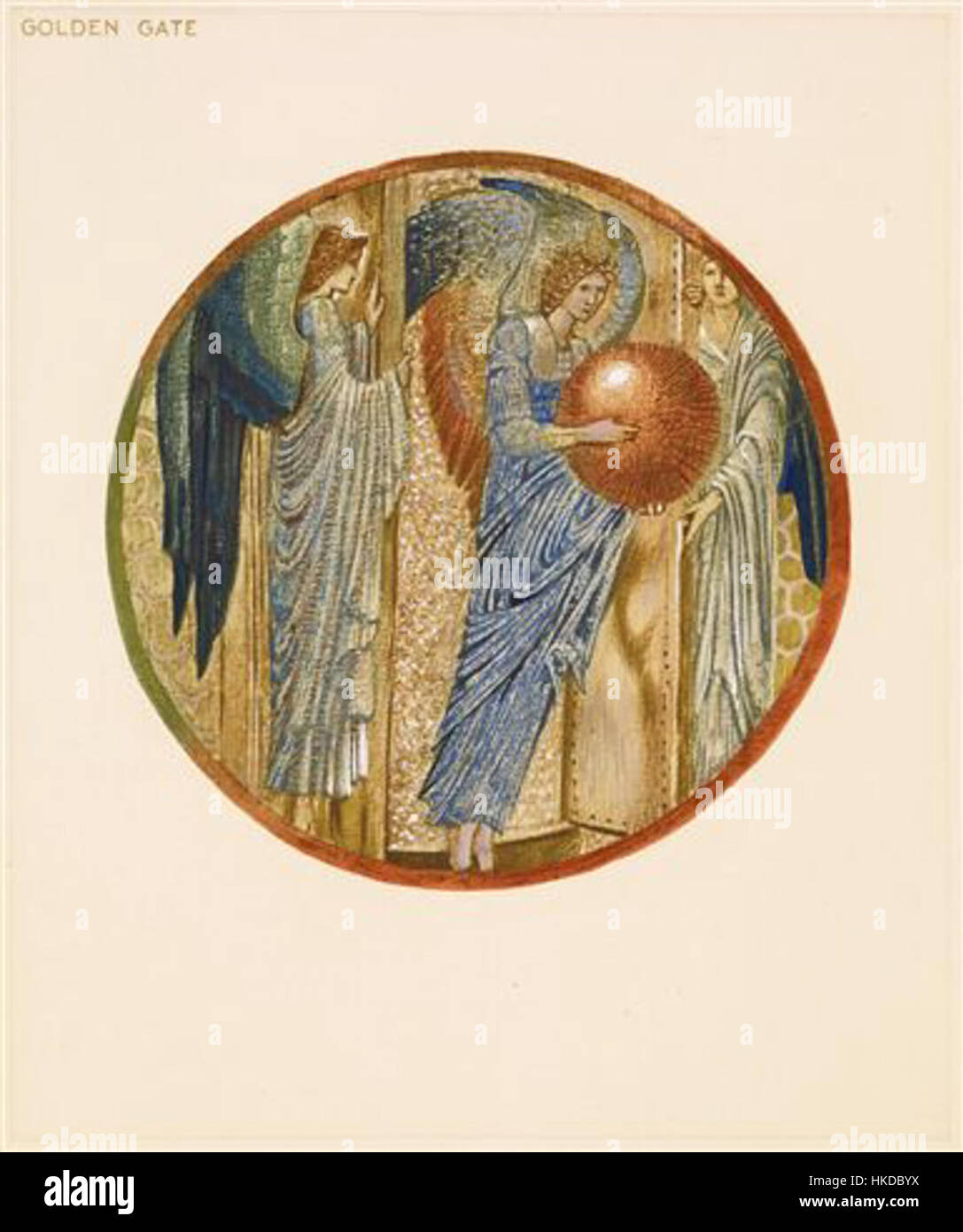 Cette œuvre, « The Flower Book Golden Gate », présente des illustrations botaniques de diverses fleurs, mettant l'accent sur la beauté de la nature à travers des représentations détaillées et vibrantes de plantes. Banque D'Images