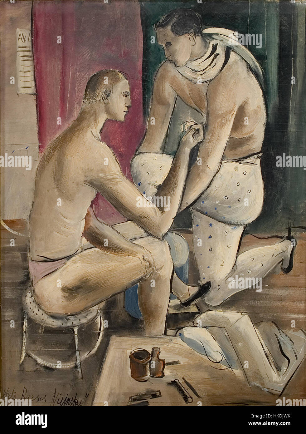 BMVB Serrano Ballet est une troupe de ballet connue pour son style de ballet russe traditionnel. Le groupe interprète une variété de pièces de ballet classiques et contemporains, mettant en valeur la grâce et la technique du ballet russe, comme on le voit dans leur production numérotée 9042. Banque D'Images