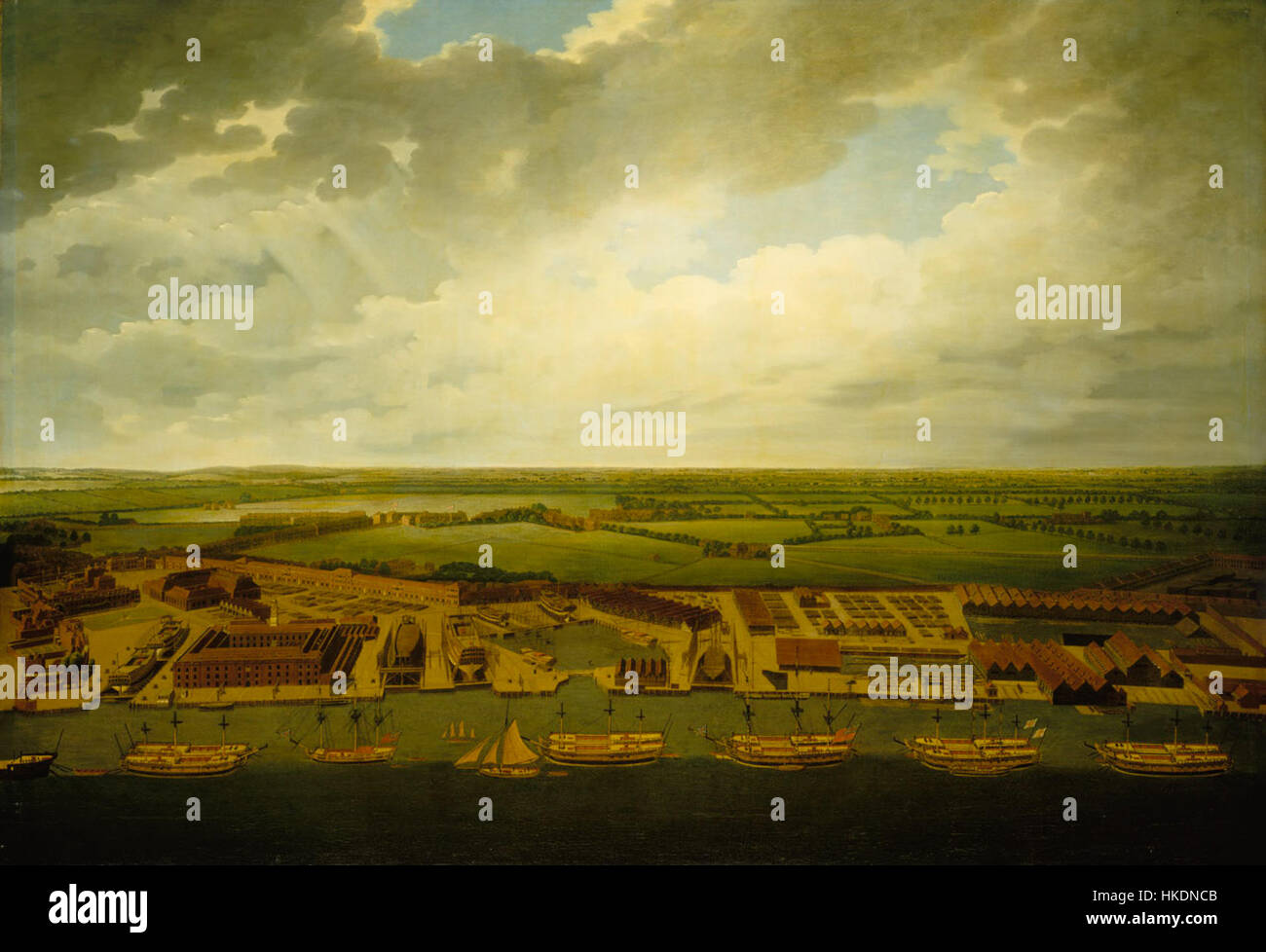 Deptford dockyard Banque de photographies et d’images à haute