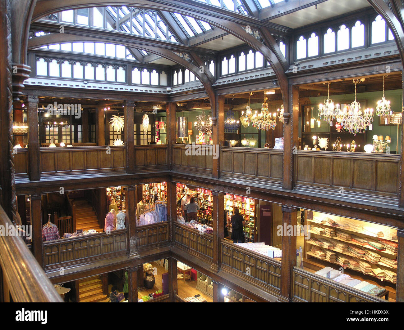Magasin Liberty London England UK Photo Stock Alamy