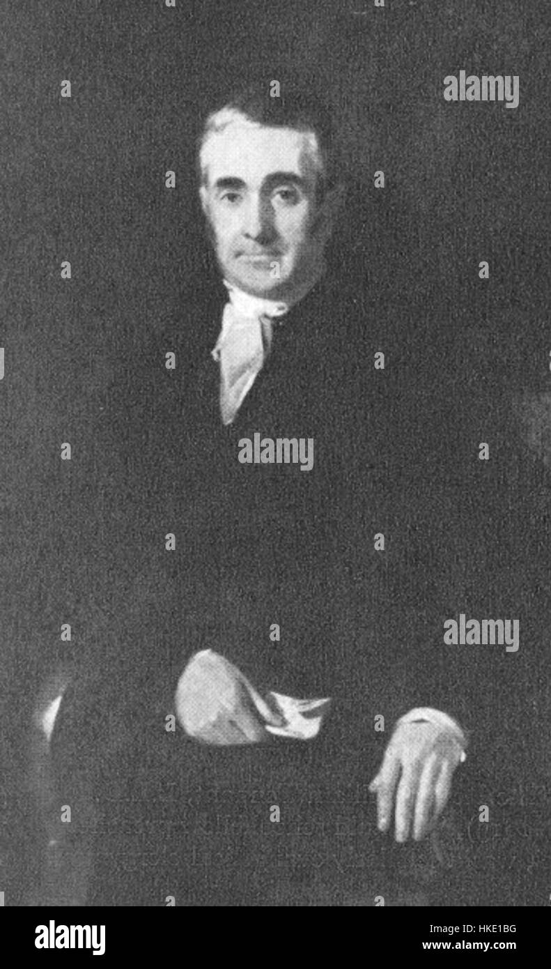 Ce portrait de Charles Tennant, un important industriel écossais du XIXe siècle, illustre son rôle important dans le développement de l'industrie chimique. L'influence de Tennant sur le terrain est mise en évidence par la représentation détaillée de son personnage dans cette œuvre historique. Banque D'Images