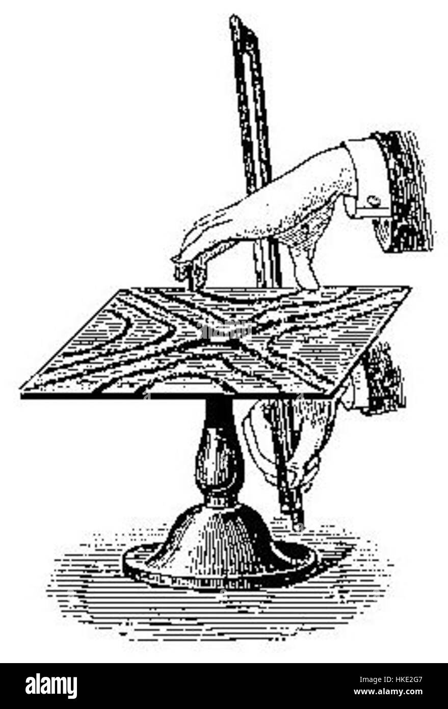 Une représentation des célèbres motifs sonores de Chladni, créés par des particules de poussière sur une surface vibrante. L'œuvre visualise l'acoustique de différentes fréquences à travers des motifs géométriques complexes. Banque D'Images