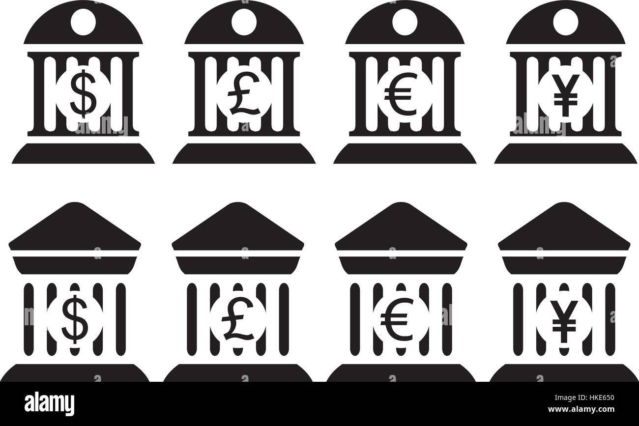 Compte de banque et la monnaie nationale. Illustration de Vecteur