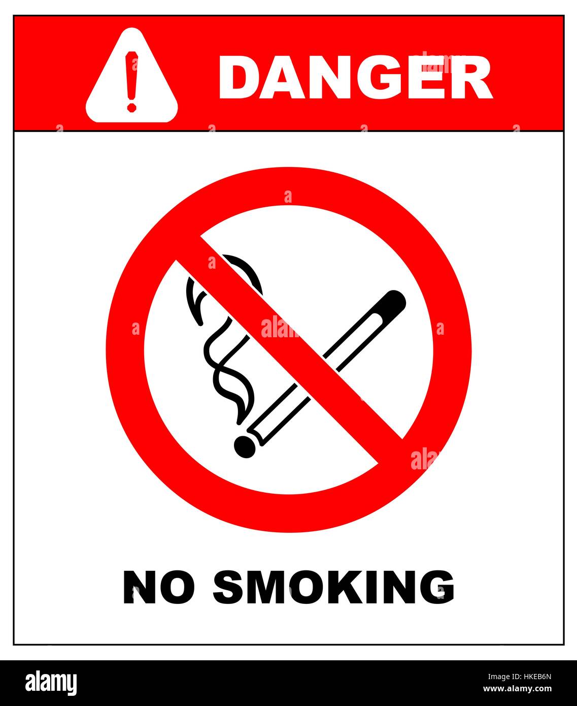 Pas de cigarettes, pas de flamme, feu, ouvrez la source d'inflammation et fumeurs Enseignes interdites. Illustration de Vecteur