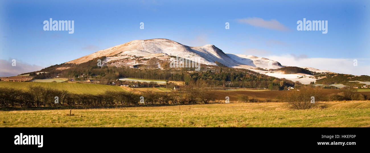 Vue sur les collines de Pentland, le Parc Régional Pentland Hills, Lothian Banque D'Images