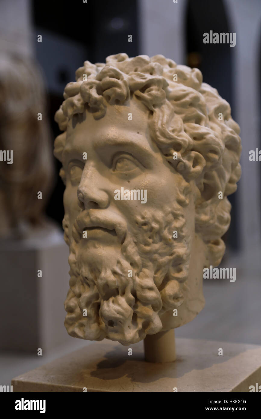 L'Empereur romain Septime Sévère. En, 200-206. L'Espagne. Banque D'Images