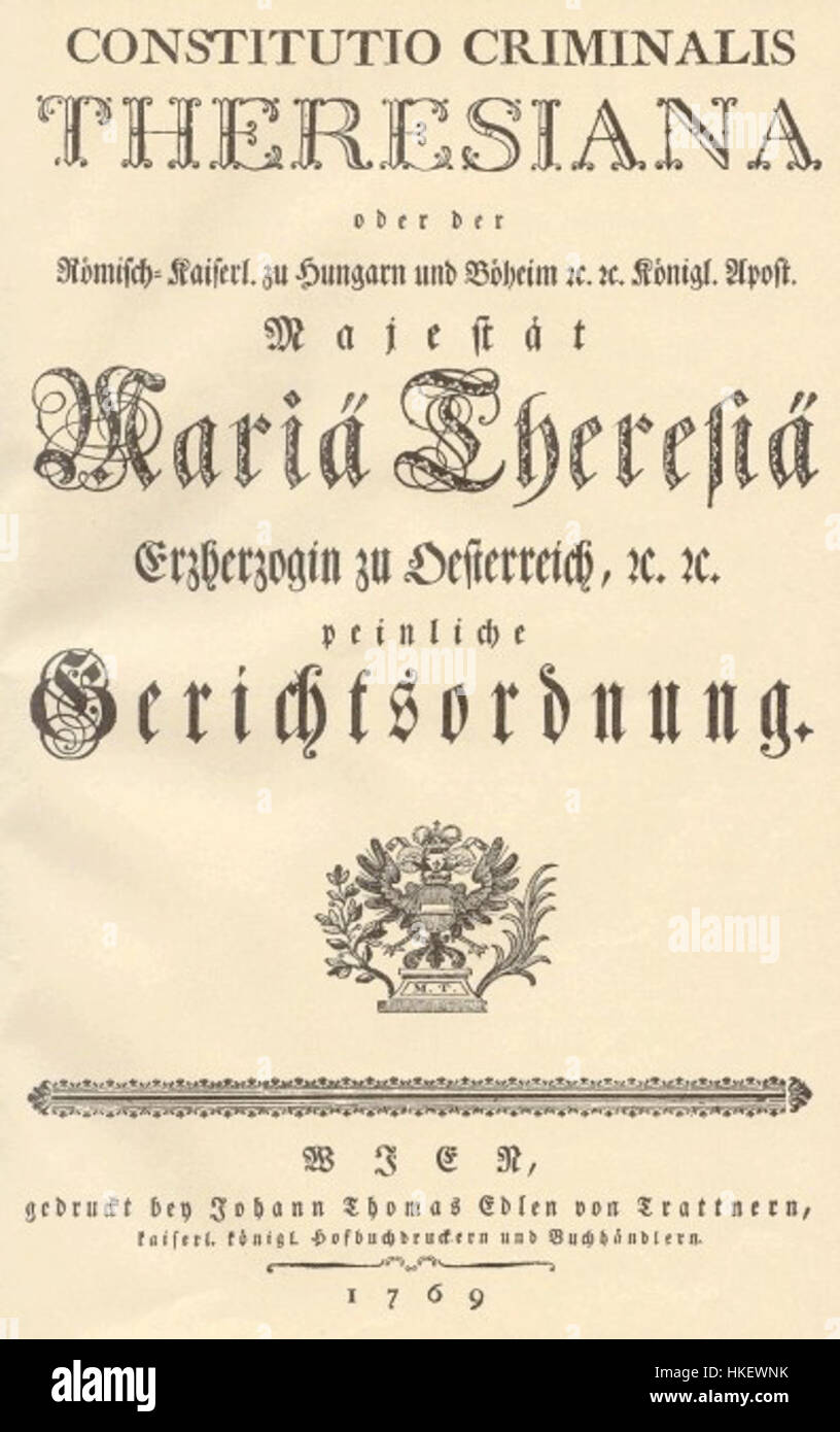 La 'Theresiana Titel' est une peinture historique représentant des scènes d'importance religieuse ou royale. Il fait partie d'une collection d'œuvres qui reflètent l'art baroque européen du XVIIe siècle, mettant en valeur des détails complexes et un éclairage spectaculaire. Banque D'Images