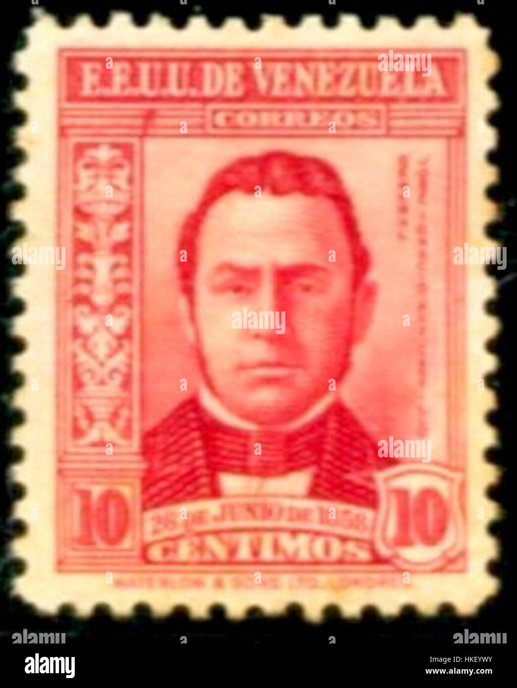 Cette pièce commémore le 80ème anniversaire du 1er timbre émis en 1939, d'une valeur de 10 cents. Le timbre est une partie importante de l'histoire postale, marquant une étape importante de l'évolution du service postal. Banque D'Images